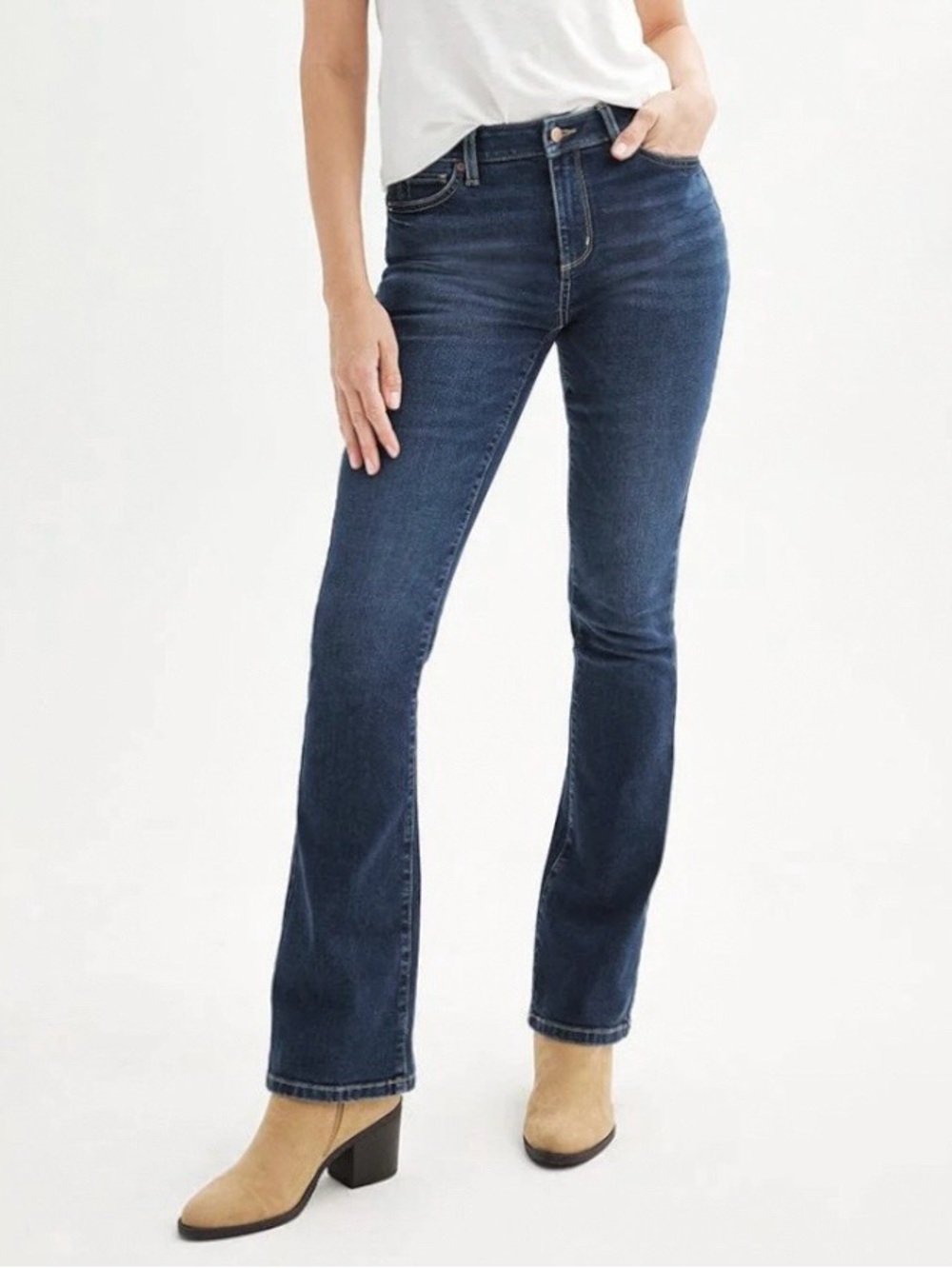 Sonoma Mid-Rise Bootcut Jeans Dark Wash NWOT